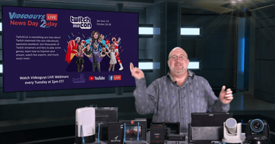 Live Streaming to Twitch Videoguys News Day 2sDay Live Webinar