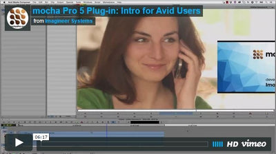 FREE mocha Pro 5 Plug-in wtih Avid Media Composer Purchase!