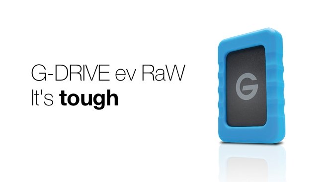 G-Drive ev RaW: G-Tech's new rugged USB3 drive