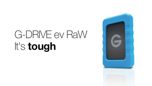 G-Drive ev RaW: G-Tech's new rugged USB3 drive