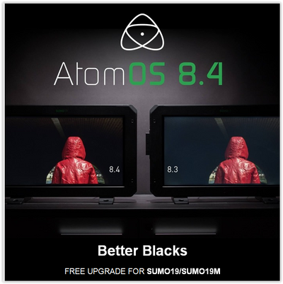 AtomOS 8.4 Upgrade Brings Better Blacks and More New Features to Atomos SUMO 19 and SUMO 19m