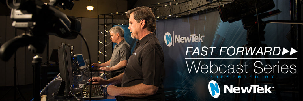 NewTek NDI Workflow Webcast featuring TriCaster, MediaDS & TalkShow