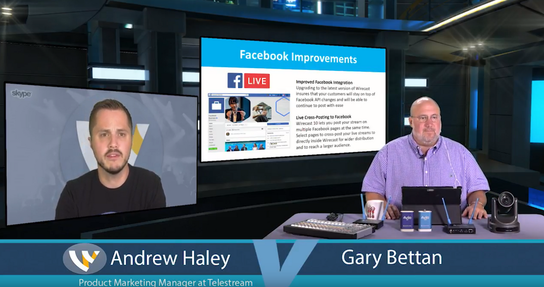 Wirecast 10 Videoguys News Day 2sDay Live Webinar