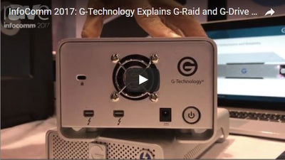 Learn more about G-Technology G-RAID and G-DRIVE Thunderbolt
