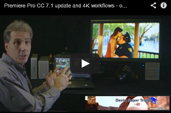 Premiere Pro CC 7.1 update and 4K workflows - on the New HP Z Book &amp; Thunderbolt card for Z820