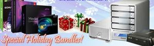 Special Holiday Bundles of Software and Storage at Videoguys.com!