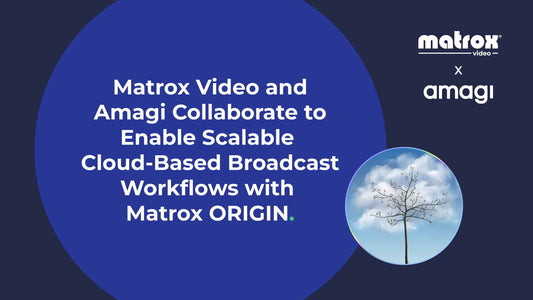 Matrox Video and Amagi Partner on Scalable Cloud Broadcast Workflows at NAB 2026