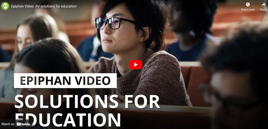 Epiphan Pearl Solutions for Education