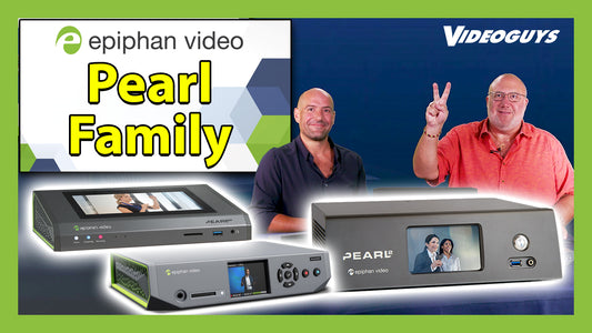 Epiphan Pearl Family - Live Video Production Encoders