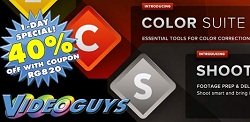 Red Giant Software 40% Off 1-Day sale at Videoguys.com!