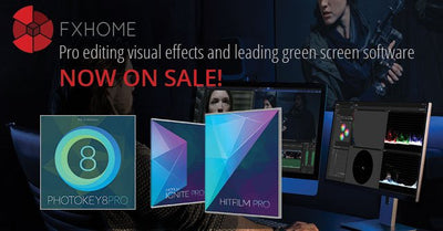 FXHome Flash Sale on VFX and Green Screen Software