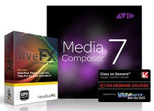 Exclusive Videoguys Bundles featuring Avid MC7 and NewBlue LiveFX!