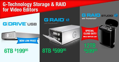 Storage & RAID Designed for Video Editors and Content Producers