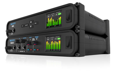 MOTU Now Shipping 624 & 8A Mobile Audio Interfaces with Thunderbolt, USB3 and AVB/TSN