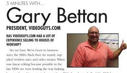 Technology for Worship&#124; 5 Minutes with Gary Bettan