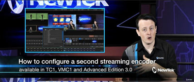 TriCaster Tip: Configuring a Second Streaming Encoder