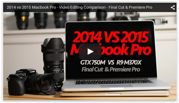 Head to Head - 2014 vs 2015 Macbook Pro for Video Editing