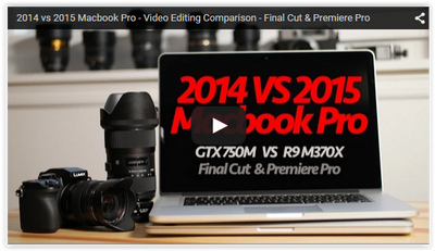 Head to Head - 2014 vs 2015 Macbook Pro for Video Editing
