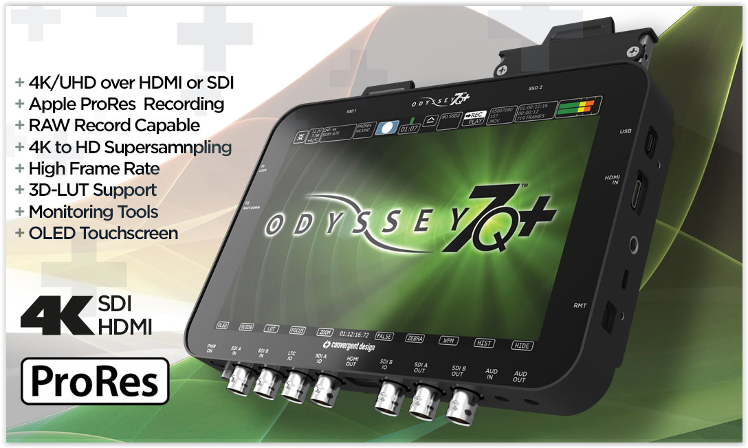 Big News from Convergent Design! Odyssey7Q+ Now Includes 256GB SSD