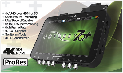 Big News from Convergent Design! Odyssey7Q+ Now Includes 256GB SSD