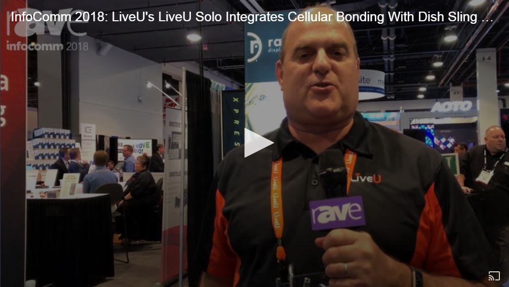 LiveU Solo at Infocomm