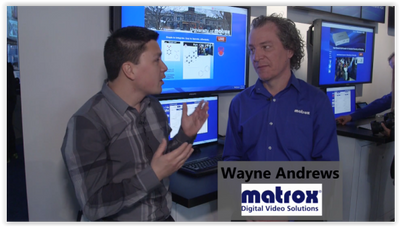 NAB Interview: Wayne Andrews Talks Matrox Monarch LCS