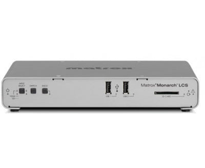 Matrox Monarch LCS overview for Webcasting & Recording