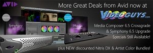 Avid Promotions Extended with New Bundles! Upgrades, Crossgrades &amp; Up to 50% Off Nitris DX Bundles