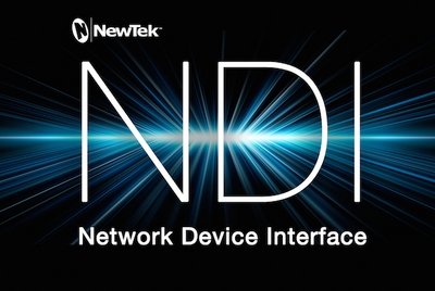 NewTek NDI for IP video transfer is being adopted industry wide