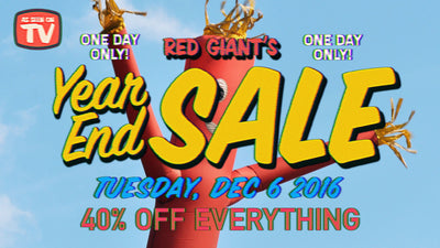 40% OFF Sale on Red Giant Software - Including Shooter Suite, Magic Bullet Suite, Effects Suite, and Keying Suite