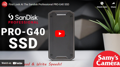 SanDisk Professional PRO G40 SSD First Look