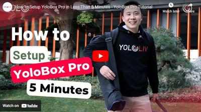 You Can Setup YoloLiv YoloBox Pro on Location in Under 5 Minutes!