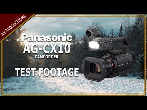 undgå svamp harpun Panasonic AG-CX10 Camcorder and the Outdoors - Videoguys