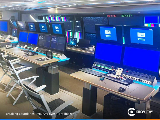 Kiloview RF02 Powers 4K IP OB Van Upgrade for Jinhua Media Group