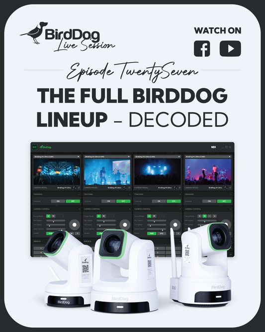 BirdDog Expands NDI Production Platform with Fleet Manager and CamControl for Mac