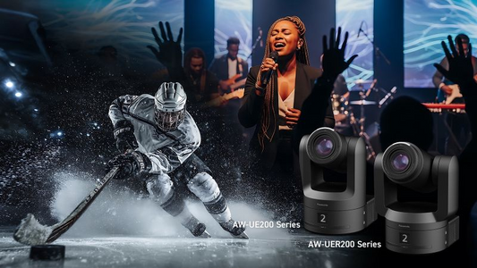 Panasonic AW-UE200 and AW-UER200 Push PTZ Production Forward