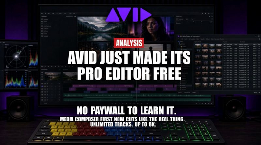 Avid Media Composer First 2026.8 Removes Major Limits for Free Editors