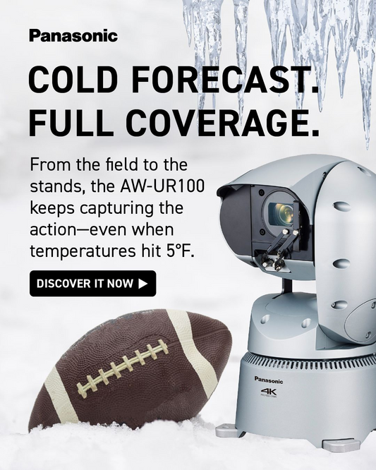 Panasonic AW-UR100 Captures Outdoor Sports and Live Events in 4K60p