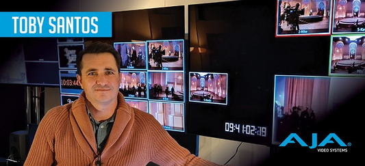 Inside Toby Santos’ Pro Streaming Setup with AJA Corvid 88 and vMix