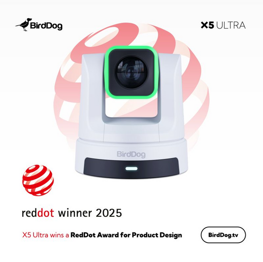 BirdDog X5 Ultra Wins Prestigious Red Dot Award: Product Design 2025