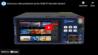 Boost Your Video Production with the Kiloview CUBE R1 Recorder System