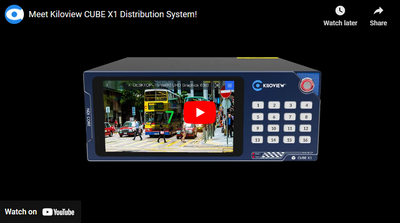 Introducing the Kiloview CUBE X1 Distribution System!