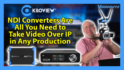 Kiloview NDI Converters Are All You Need to Take Video Over IP in Any Production