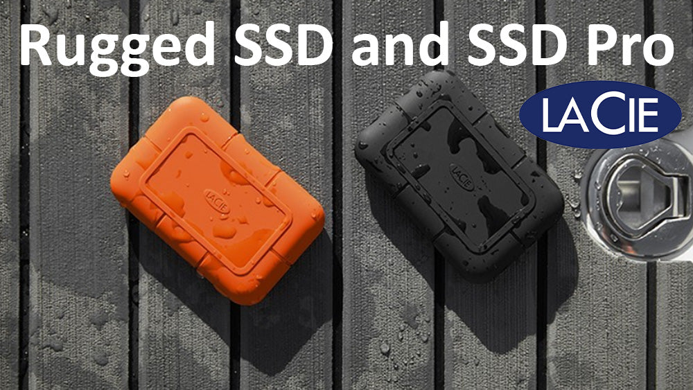 LaCie Rugged SSD and SSD Pro Storage Solutions