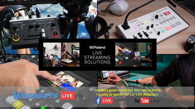 Roland Live Streaming Solutions Videoguys Live