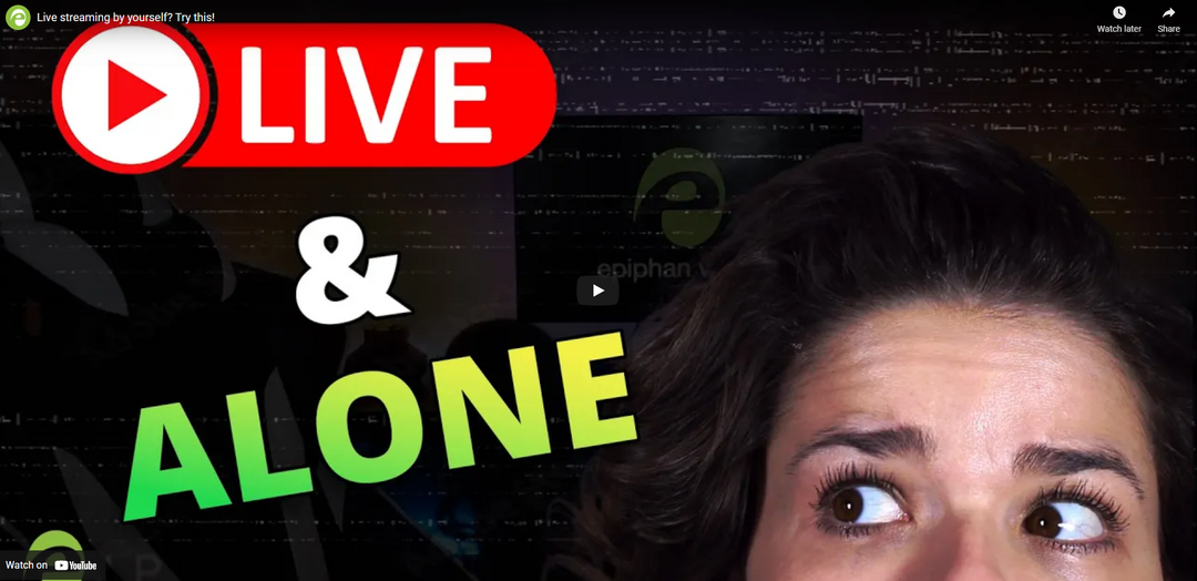 Epiphan Pearl: 4 Great Tips for Live Streaming