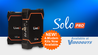 Go Live Anywhere with LiveU Solo Pro