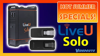 LiveU Solo HDMI with 2 Modem Kit | Hot Summer Specials