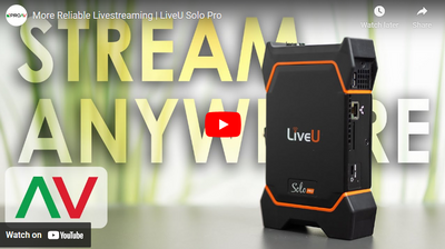 LiveU Solo Pro - Stream Anywhere!