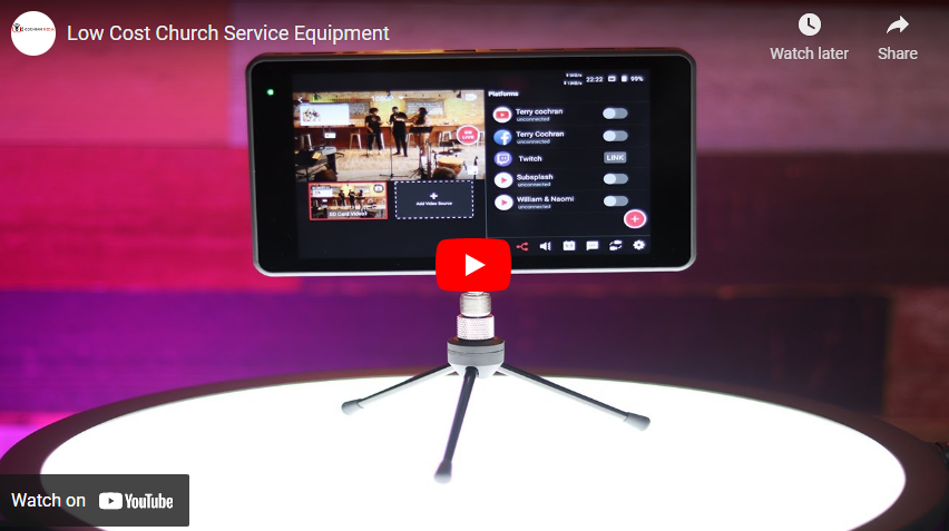 YoloLiv YoloBox Pro for Low Cost Worship Video Production